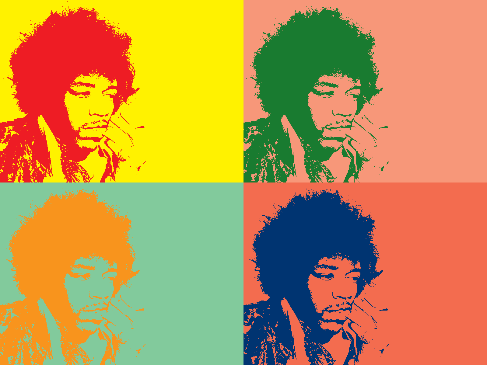 pure hair Pop Art Inspiration