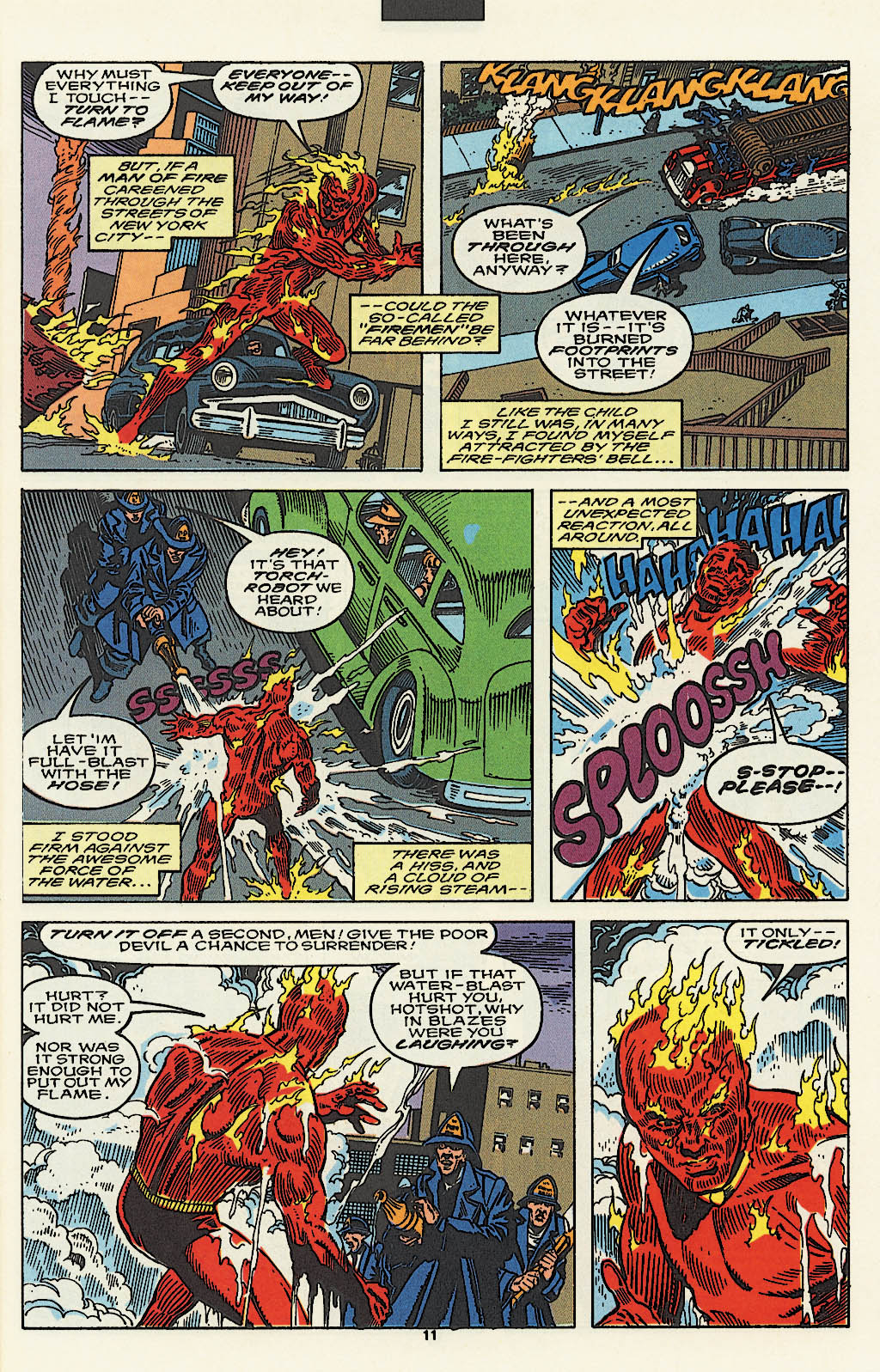 Read online The Saga of the Original Human Torch comic -  Issue #1 - 9