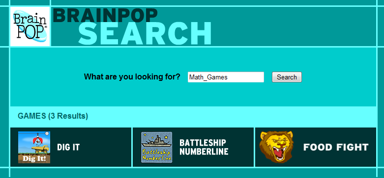 TECH KNOWLEDGE Y TIP … from a Cybrarian: GameUP from BrainPOP