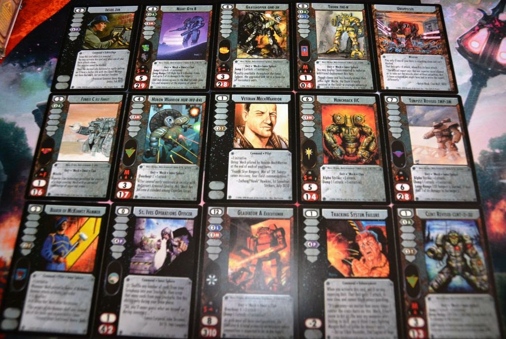 Battletech CCG CE Unboxing March 2014