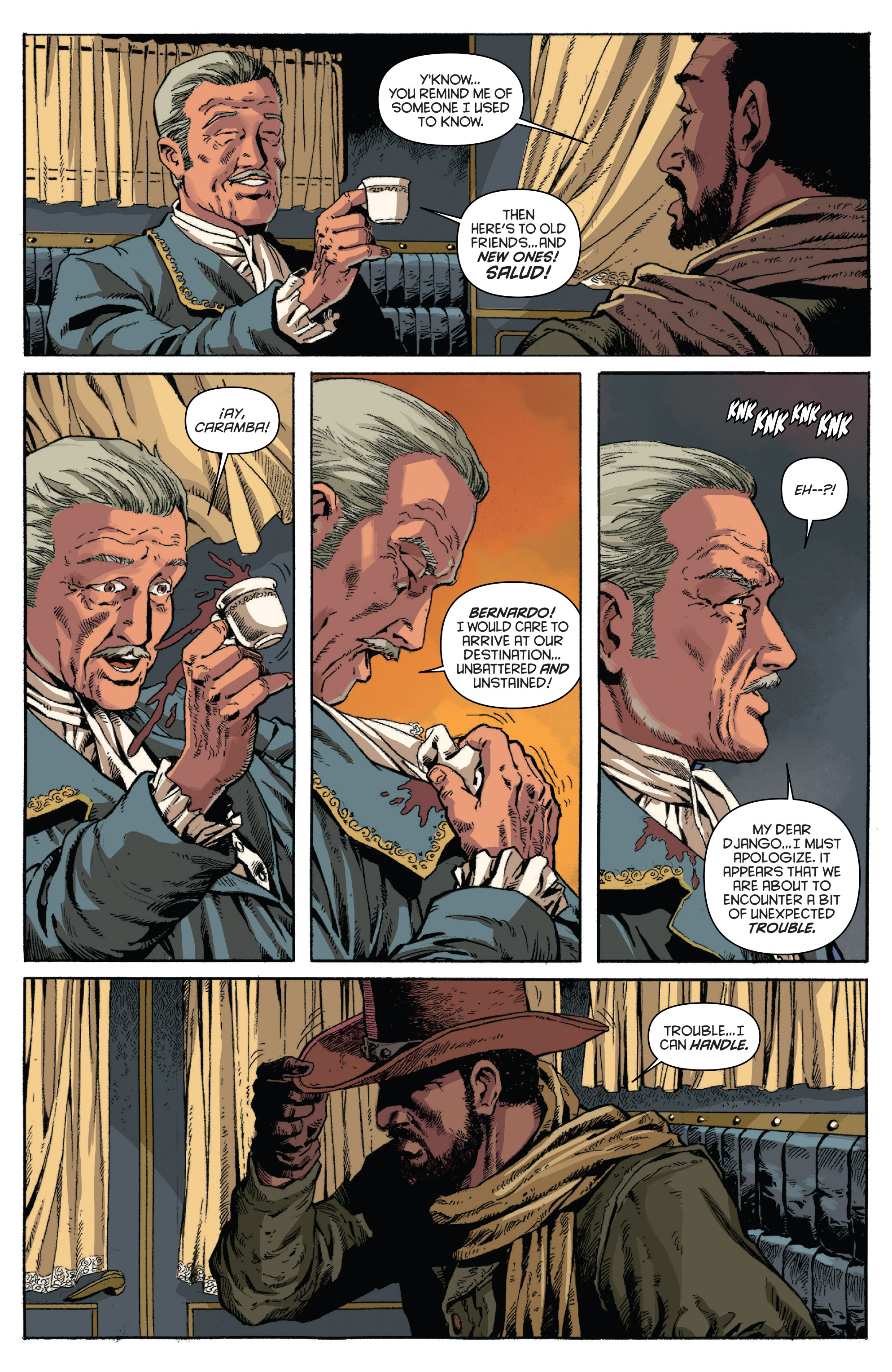Read online Django/Zorro comic -  Issue #1 - 9