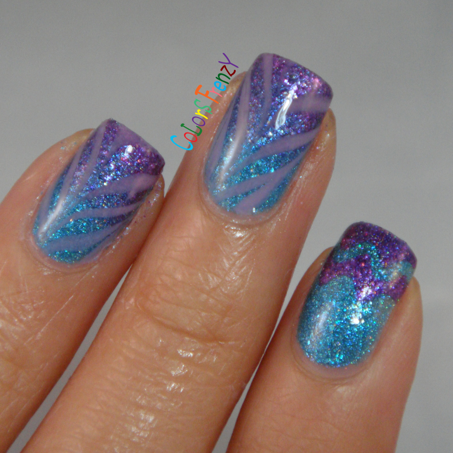 Colors Frenzy: Subtle Watermarble