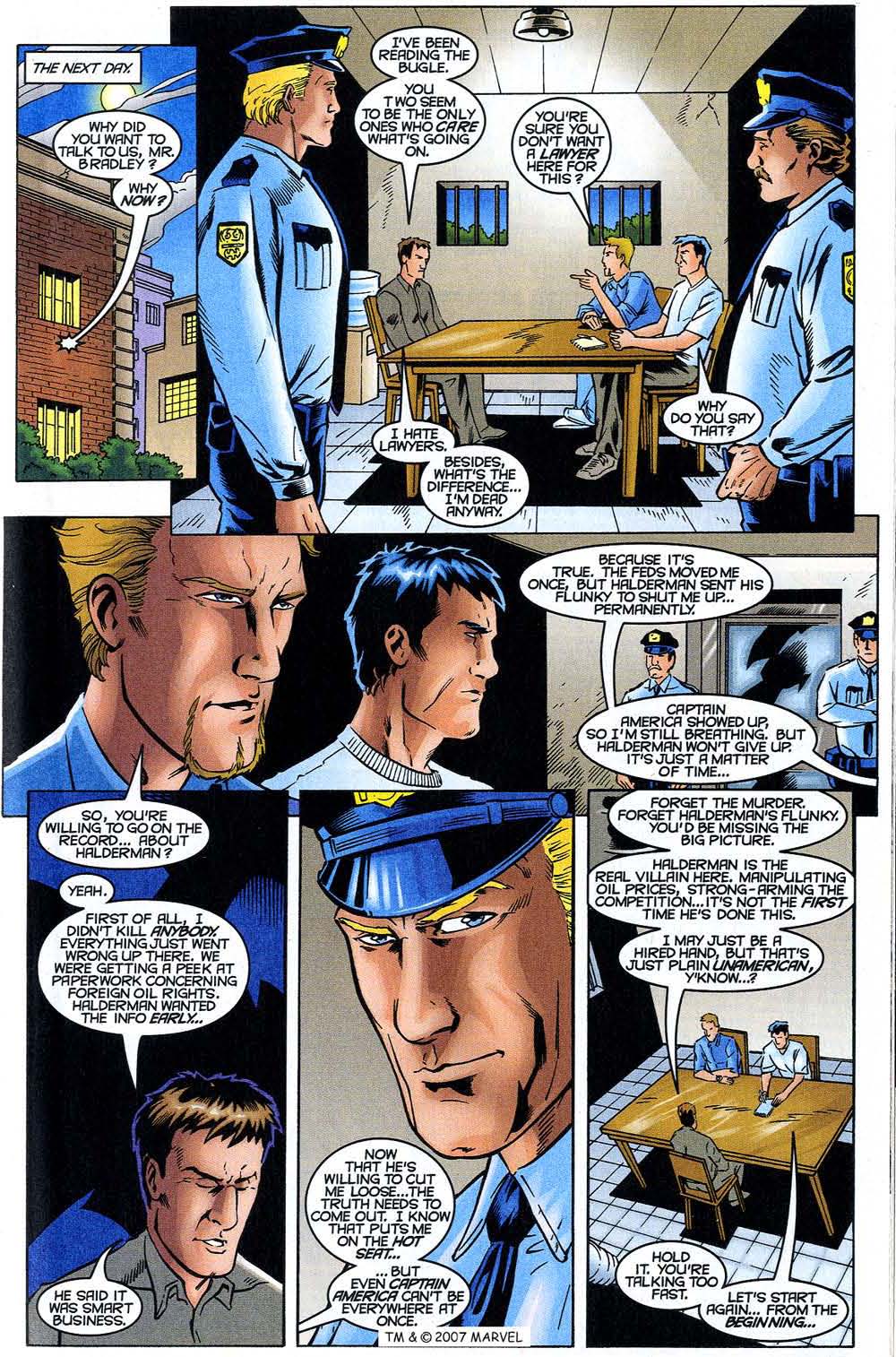 Read online Captain America (1998) comic - Issue # Annual 1999 - 35