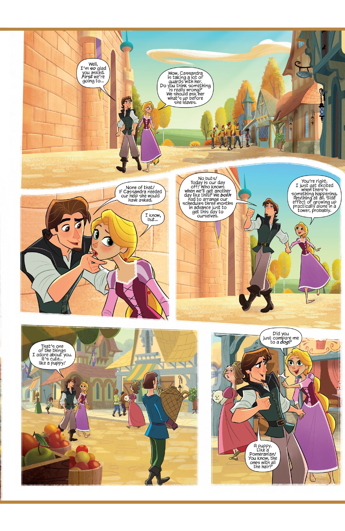 Read online Tangled: The Series: Hair-Raising Adventures comic -  Issue #3 - 5
