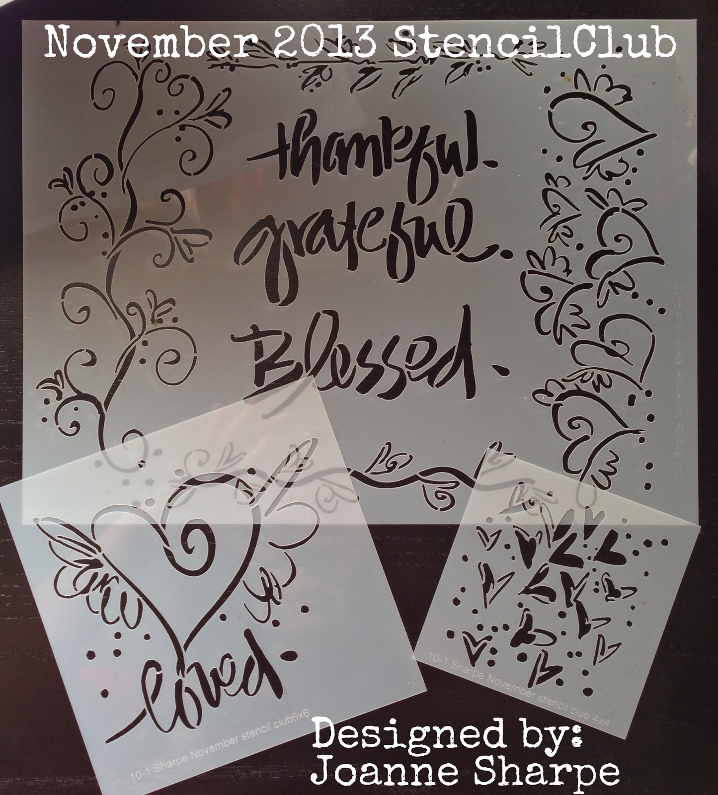 StencilGirl Talk November 2013 StencilGirl REVEAL