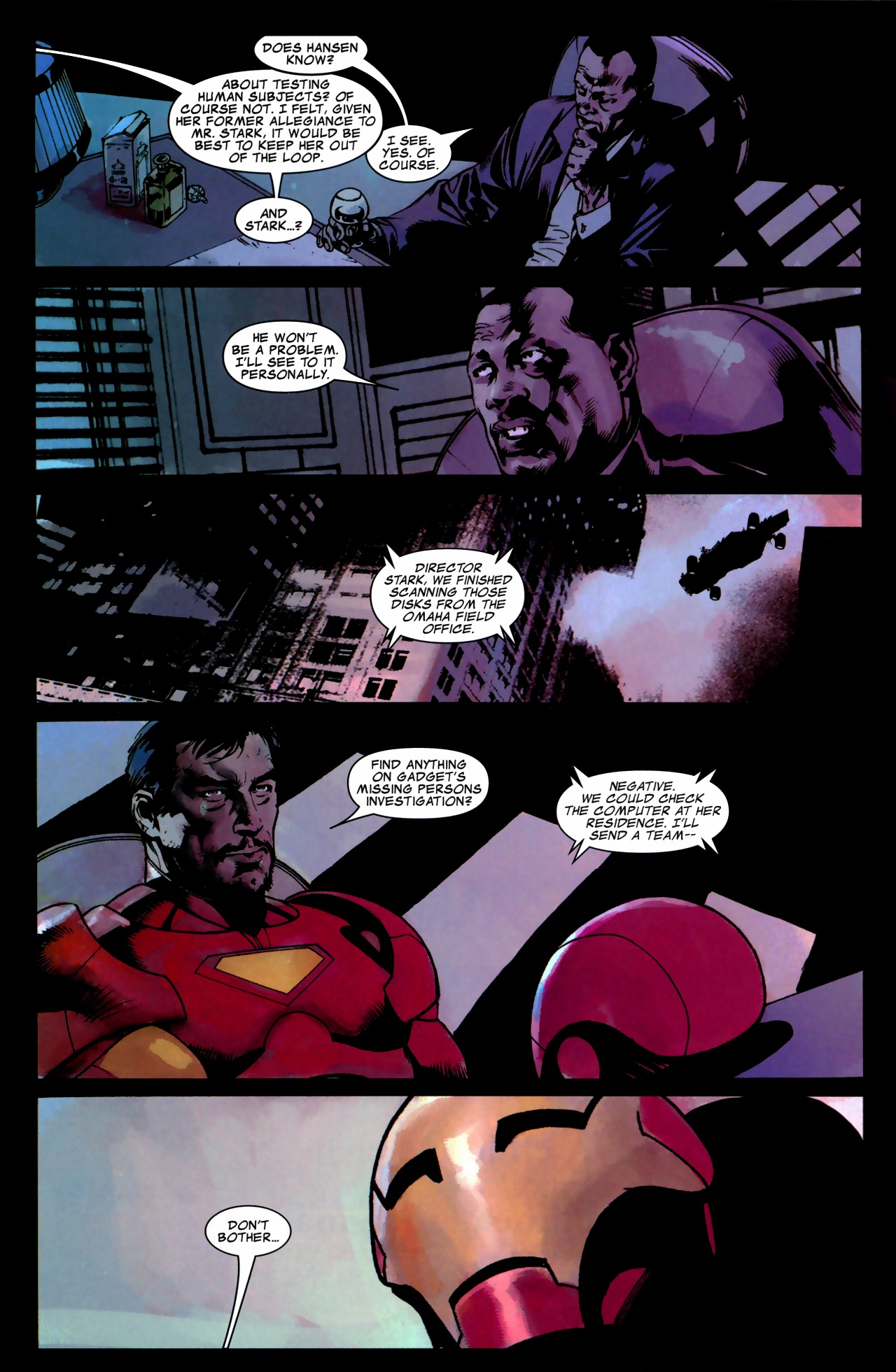 Read online Iron Man (2005) comic -  Issue #22 - 16