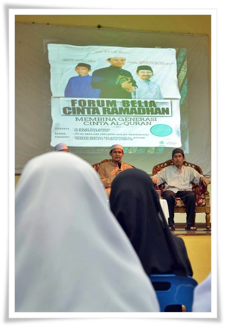 .chedinsphere.: ABIM anjur Forum Belia Cinta Ramadhan 