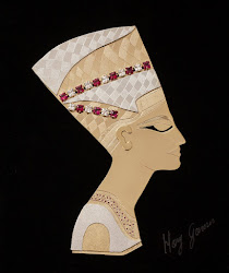 Quadro Egípcio busto Nefertiti
