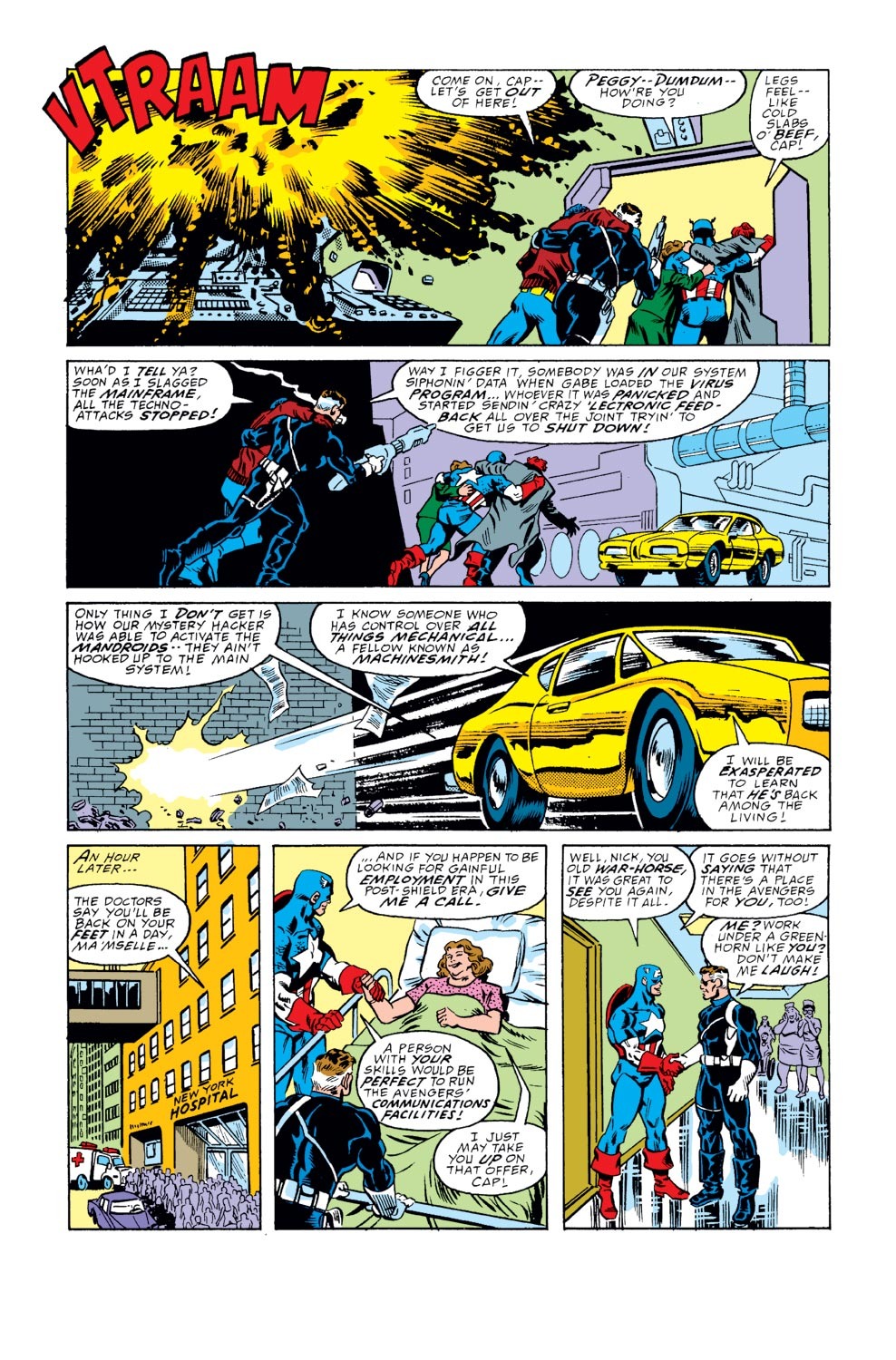 Read online Captain America (1968) comic -  Issue #351 - 23