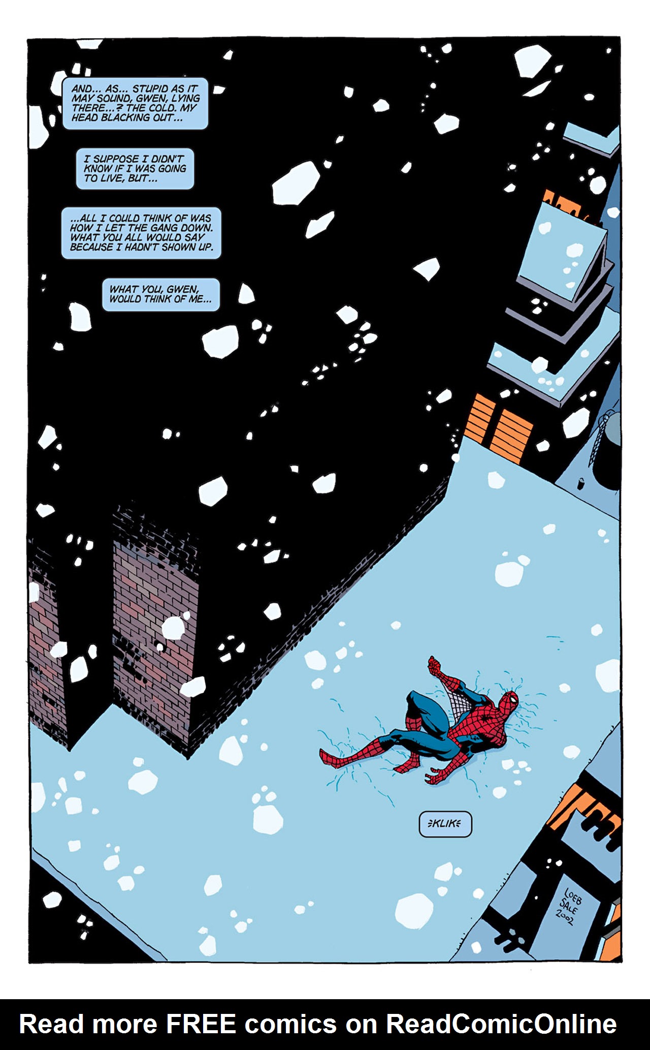 Read online Spider-Man: Blue comic -  Issue #4 - 22