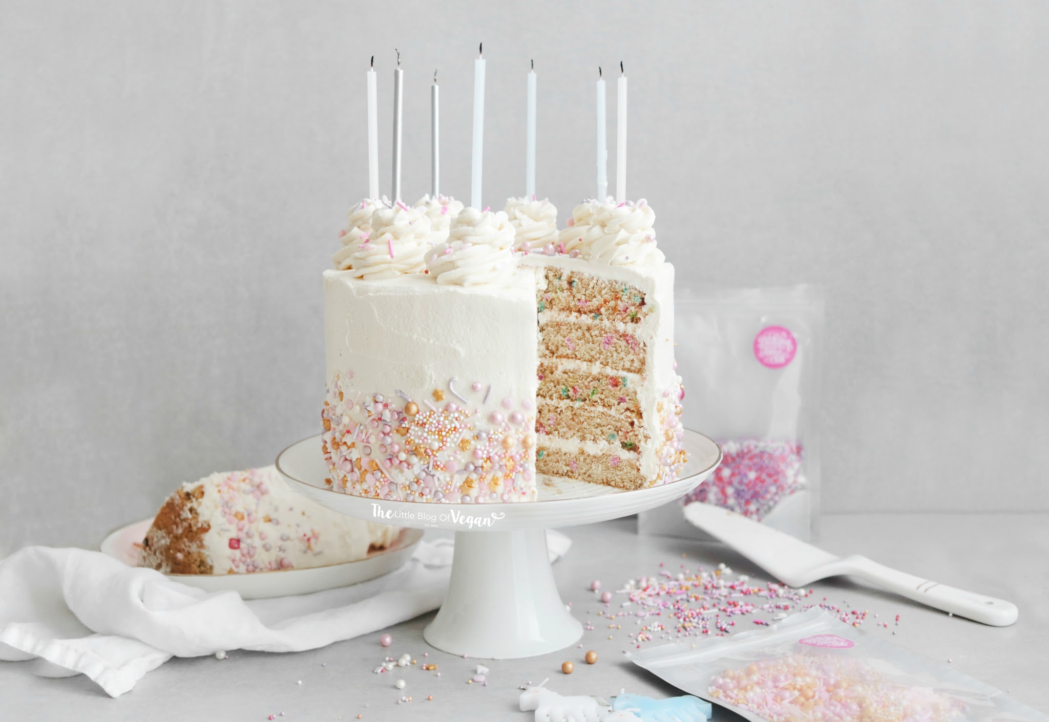 Vegan funfetti cake recipe