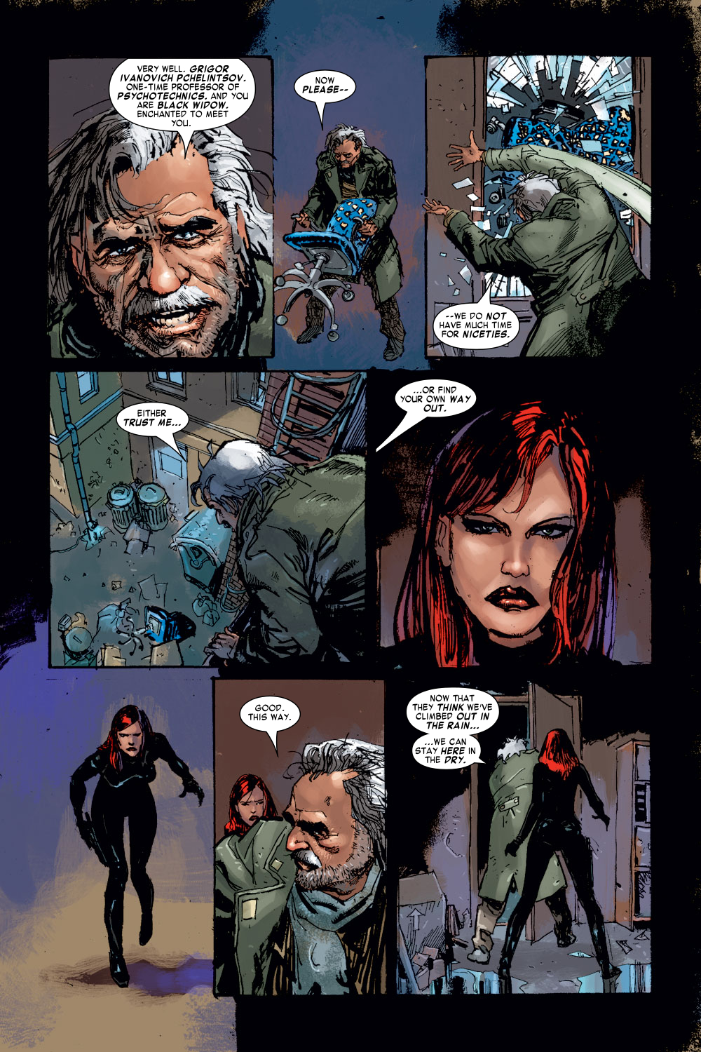Read online Black Widow (2004) comic -  Issue #4 - 17