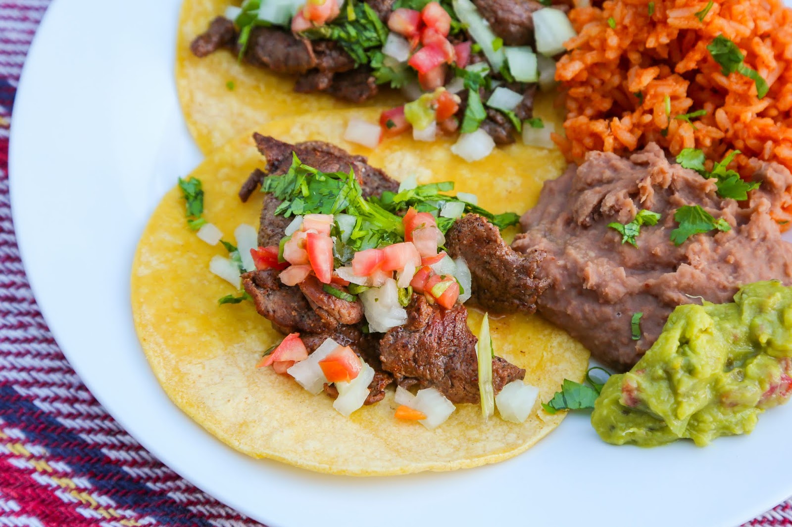Venison Carne Asada Tacos