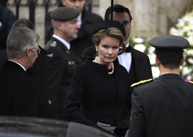  Queen Mathilde of Belgium, Princess Eleonore, Prince Gabriel, Crown Princess Elisabeth and Prince Emmanuel