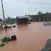 Car Submerged In Massive Flood After Hours Of Rainfall In Benin City - Photos