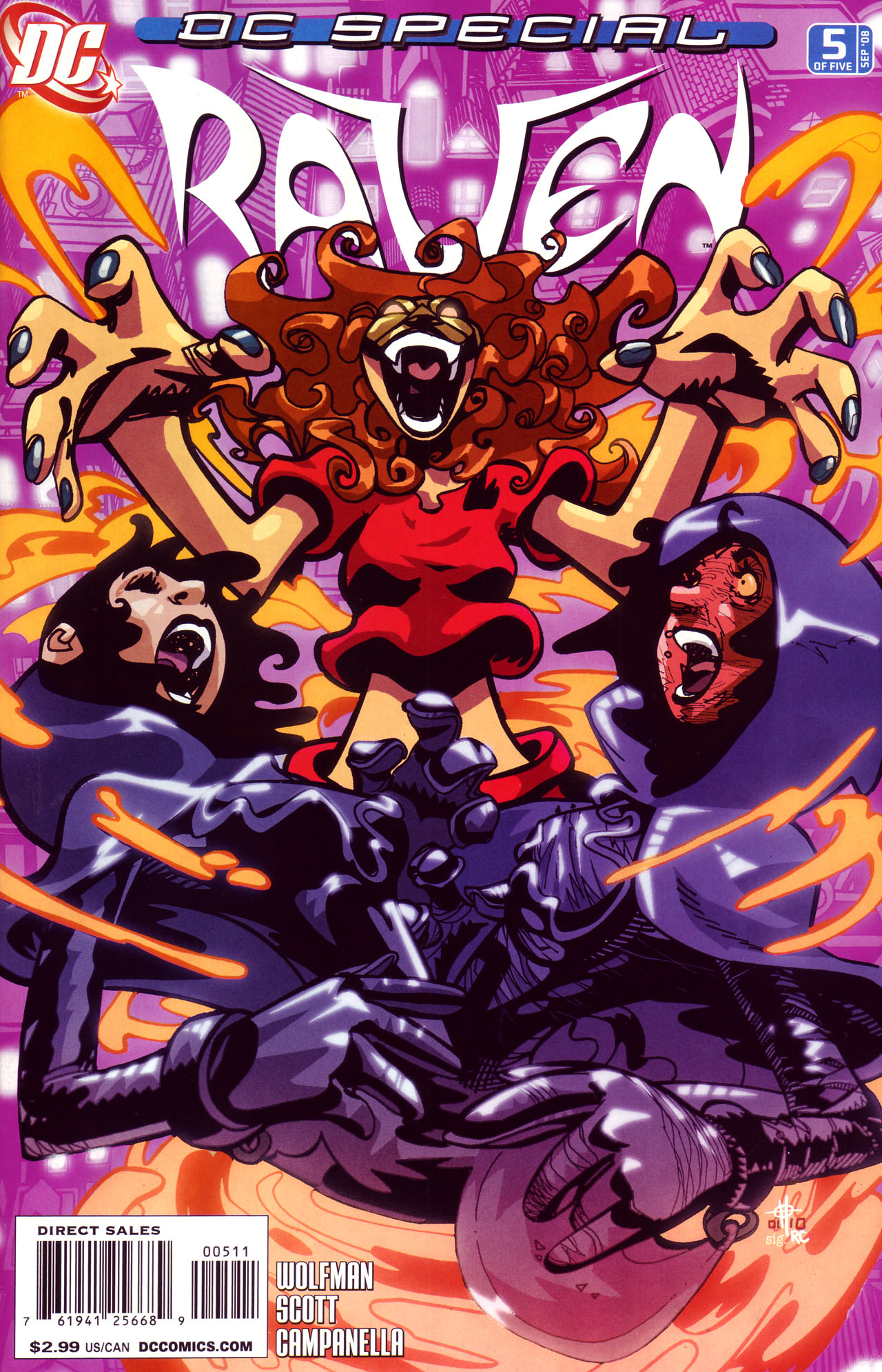 Read online DC Special: Raven comic -  Issue #5 - 1