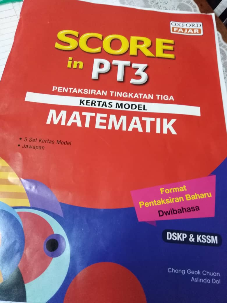 Format Baru Kertas Peperiksaan PT3 Matematik 2019