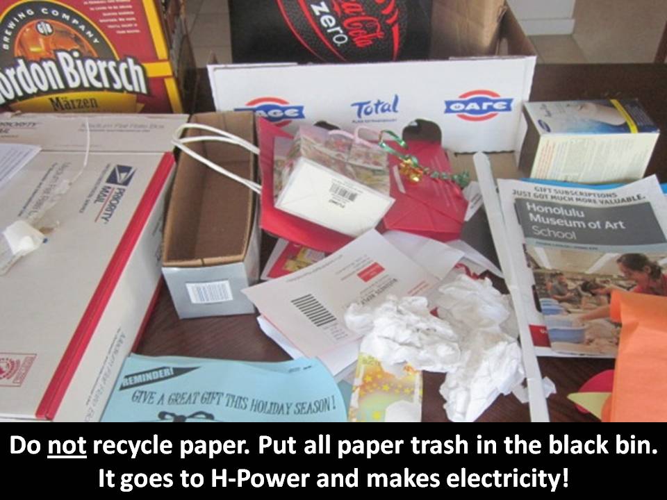 Fix Oahu! Oahu Household Recycling