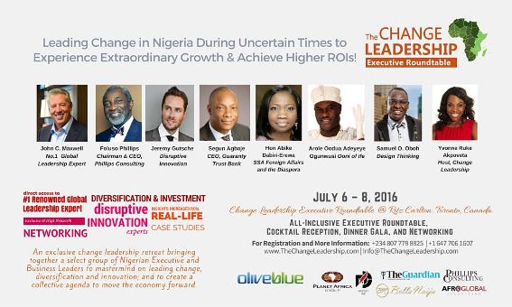 The Change Leadership Executive Roundtable 2016 (July 6th -8th)