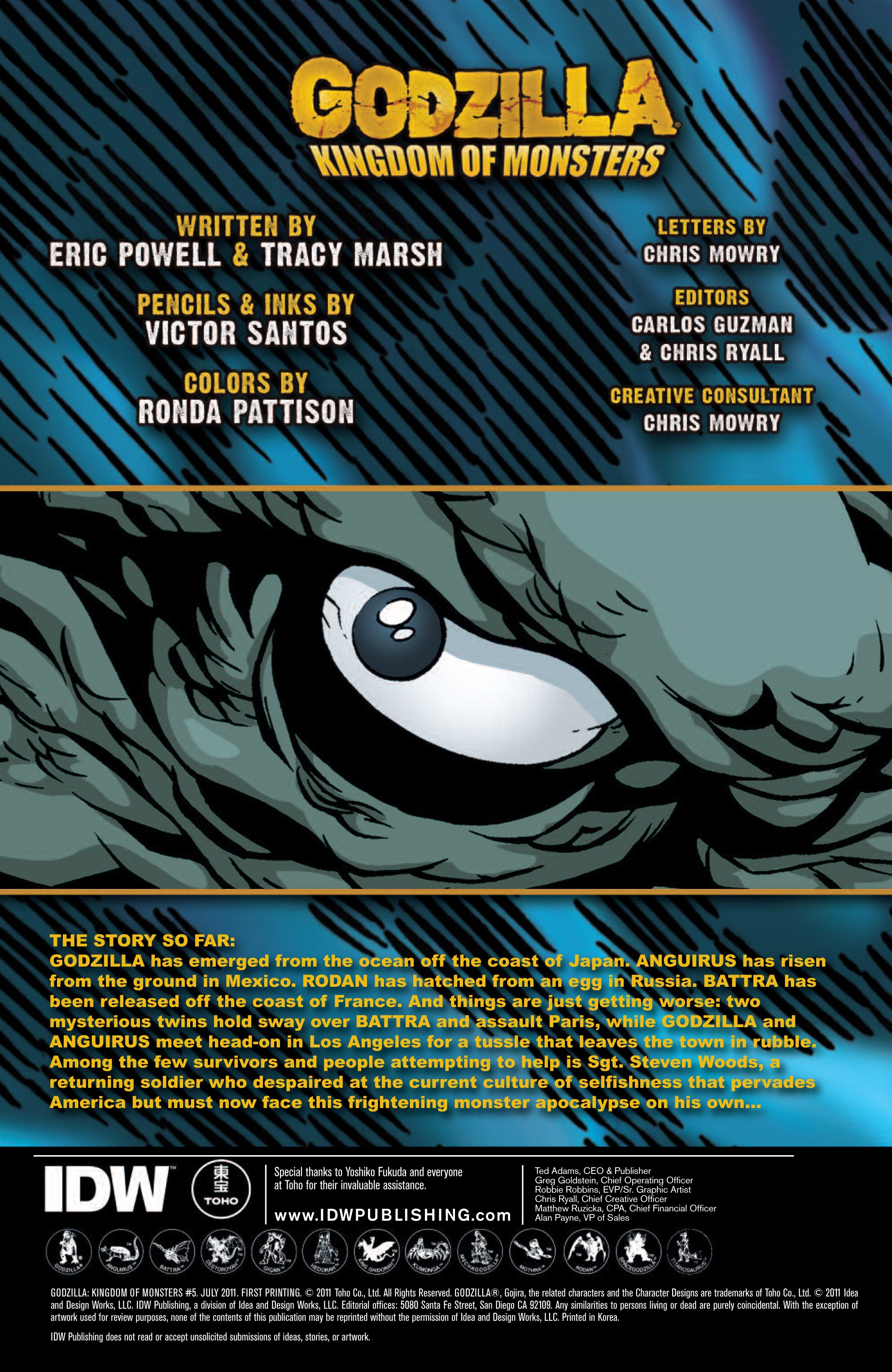 Read online Godzilla: Kingdom of Monsters comic -  Issue #5 - 3