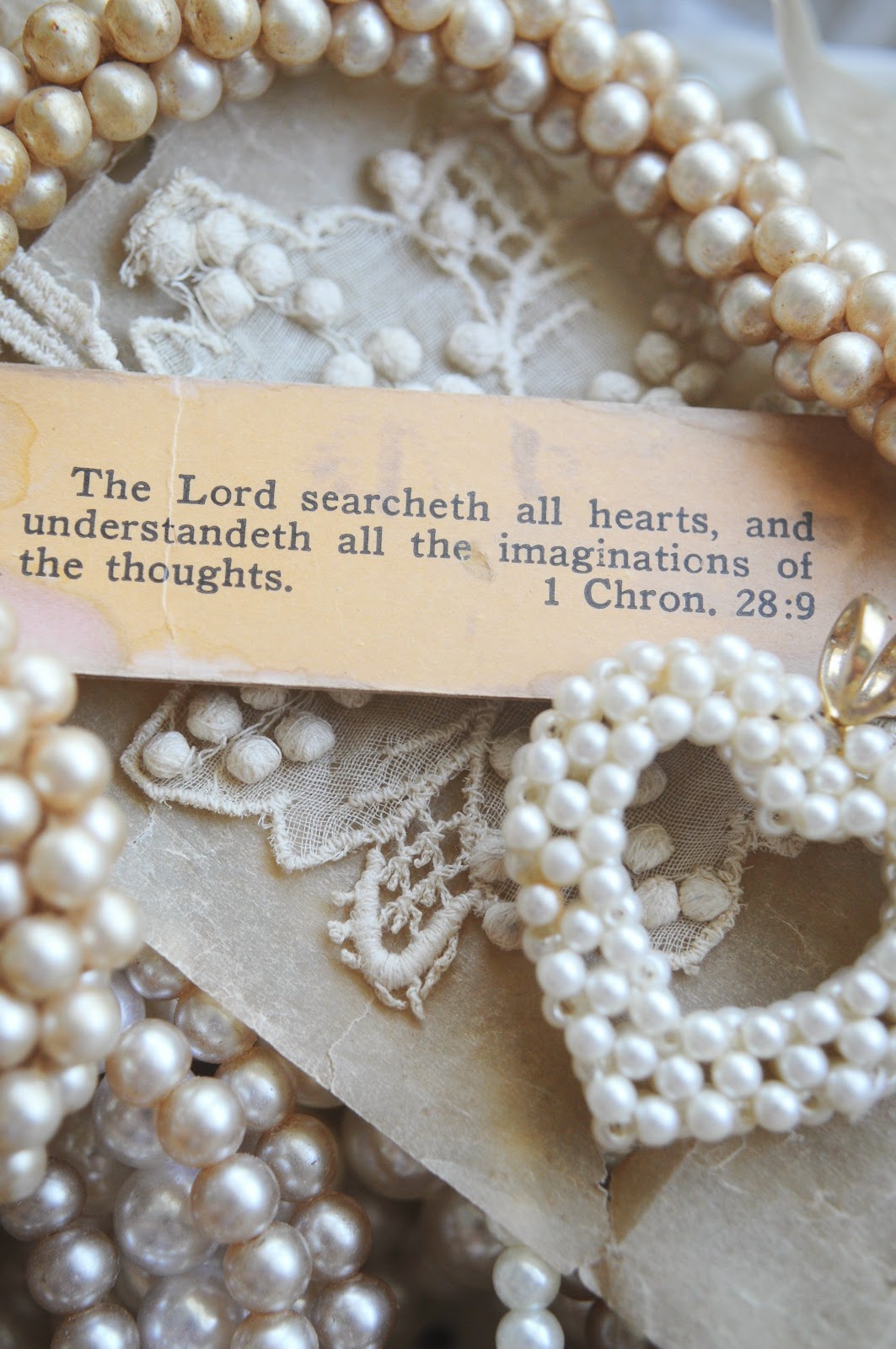 Faith, Grace, and Crafts Pearls and Lace Thursday 136 "THAT KIND" of