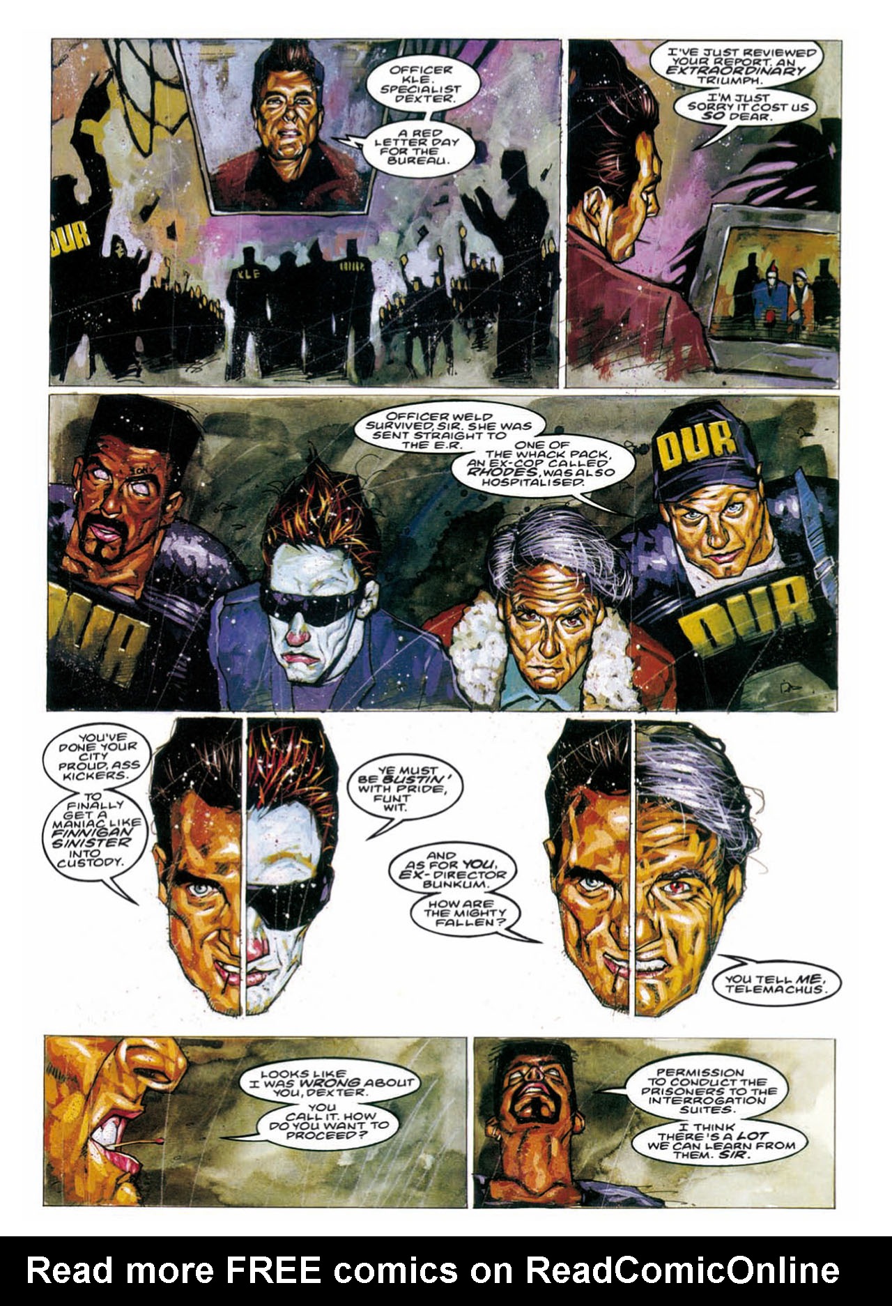 Read online Judge Dredd Megazine (Vol. 5) comic -  Issue #334 - 129