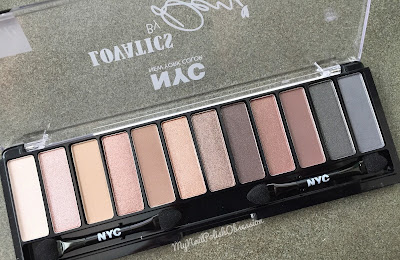 NYC New York Color Lovatics by Demi Lovato; Natural Eyeshadow Pallete NYC New York Color Lovatics by Demi Lovato; Natural Eyeshadow Pallete