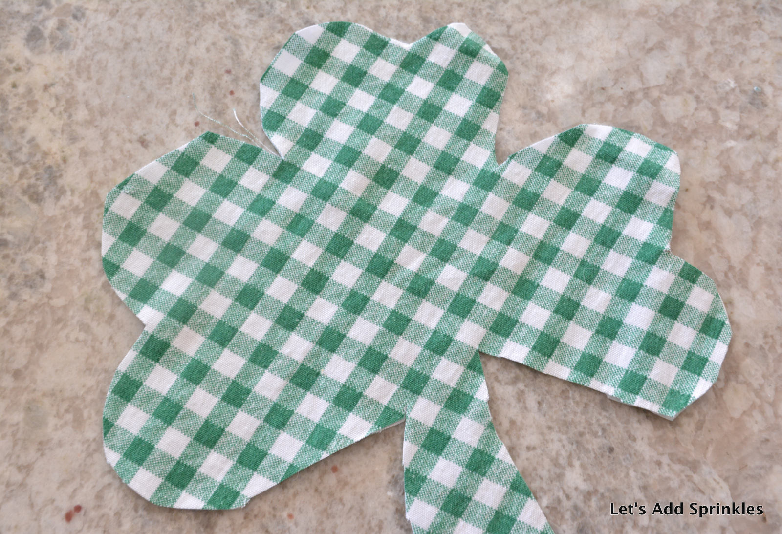 Let's Add Sprinkles How To Make A Shamrock Pillow