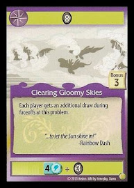 My Little Pony Clearing Gloomy Skies GenCon CCG Card
