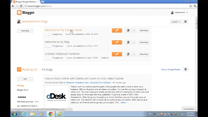 Install a Social Media icon on Your Blog - Blogger