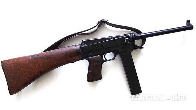 Tentang Militer Pistol Mitraliur Submachine Gun Mas 38 Manufacture D Armes De Saint Etienne 38