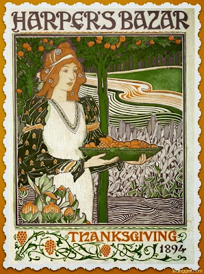 Harper's Bazar Thanksgiving 1894