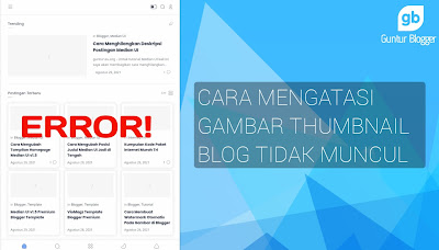 cara mengatasi gambar thumbnail blog tidak muncul cara memperbaiki gambar postingan diblog tidak muncul
