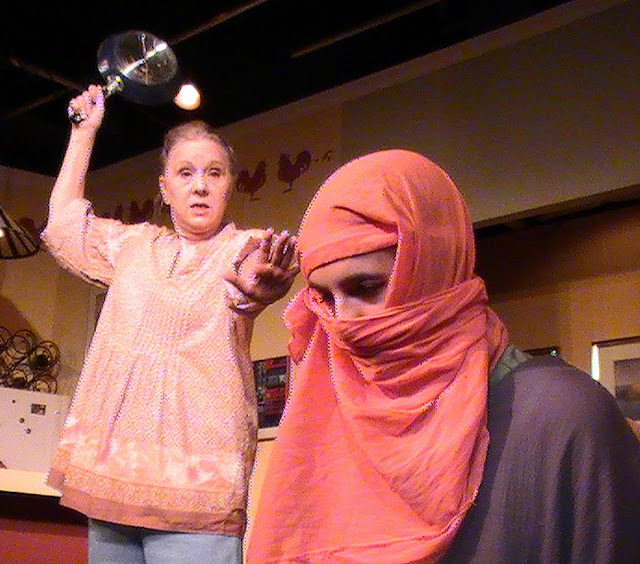 Review: It's a Question of Religious Values in SOMEWHERE IN THE MIDDLE at Crown City Theatre Review: It's a Question of Religious Values in SOMEWHERE IN THE MIDDLE at Crown City Theatre Image