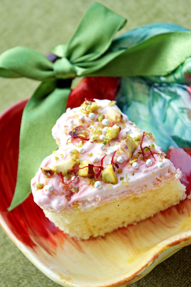 My Recipe Notebook ROSE AND SAFFRON CAKE