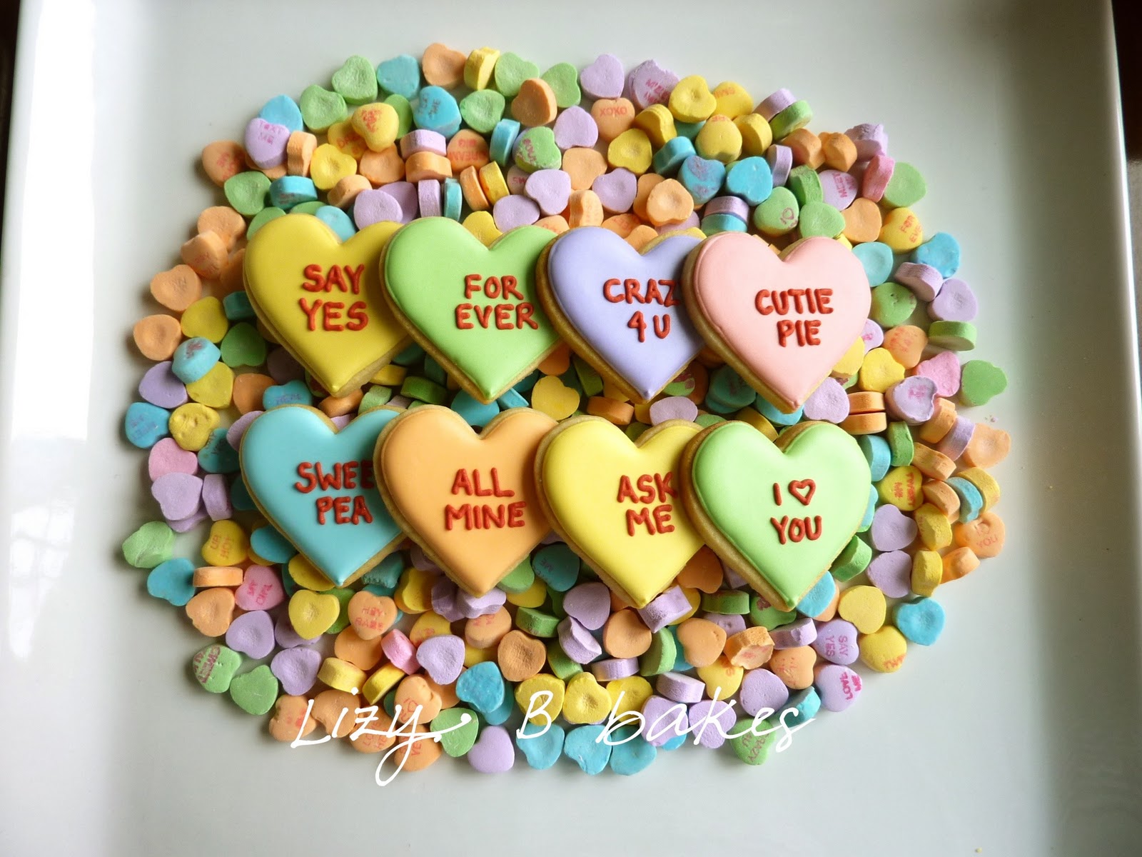 Lizy B Conversation Hearts