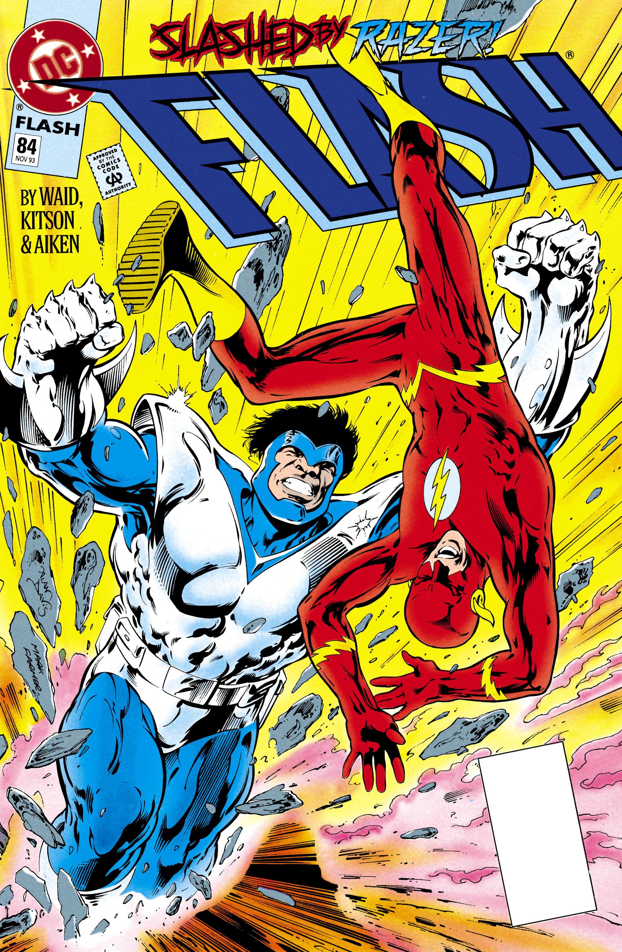 Read online The Flash (1987) comic -  Issue #84 - 1