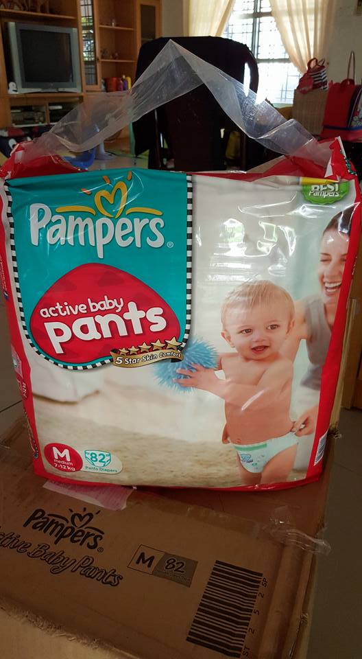 pampers pants active baby