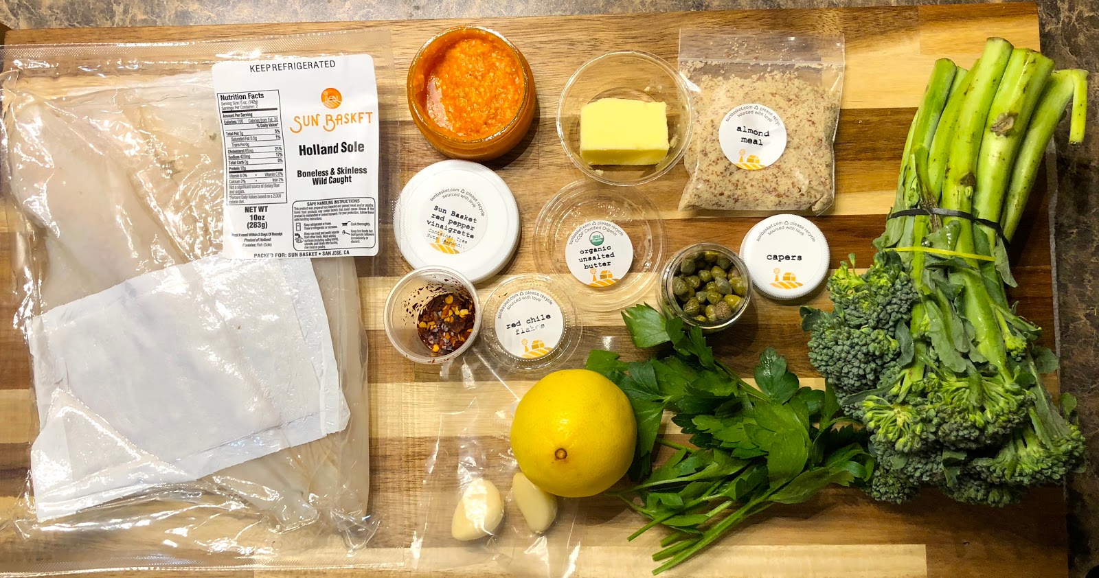 25th Sun Basket Meal Kit Review & 40 Coupon Blue Skies for Me Please