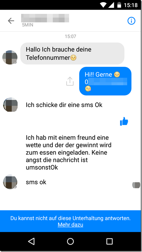 Facebook wie ich bei messenger blockiert wurde ob erkenne ich So erkennst