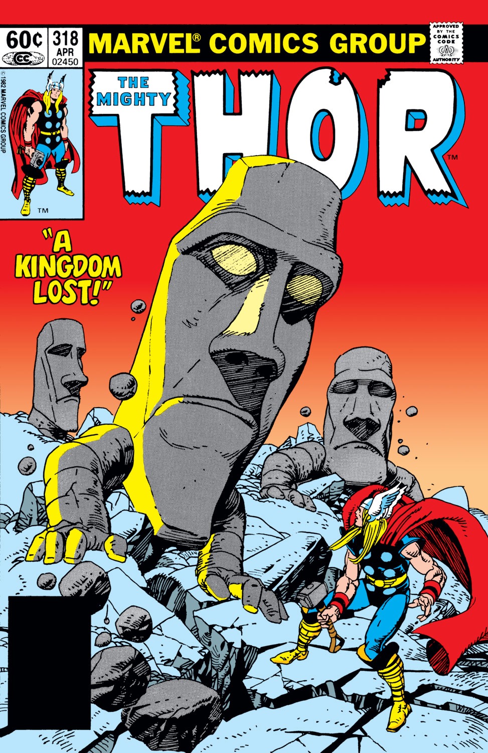 Read online Thor (1966) comic -  Issue #318 - 1