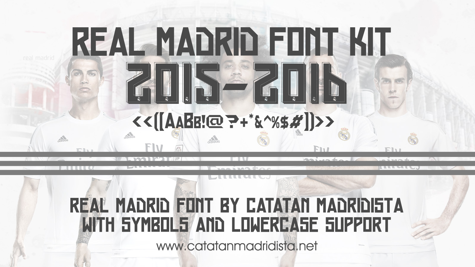 Real madrid font 2016 Real madrid font 2016