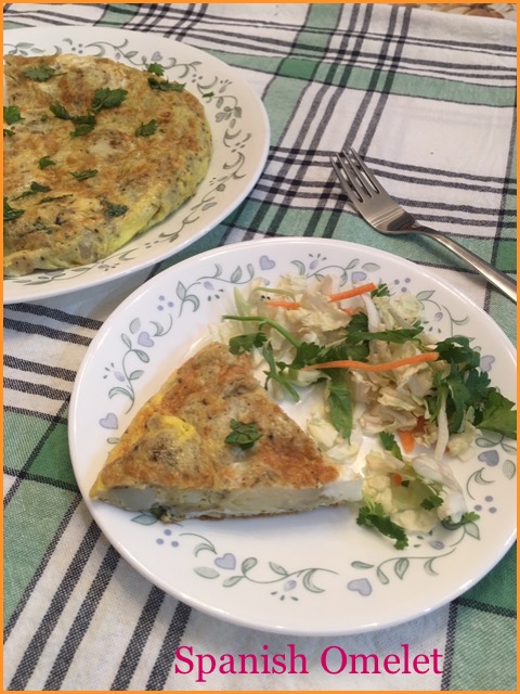 Spanish Omelet  ~~ Tortilla De Papas