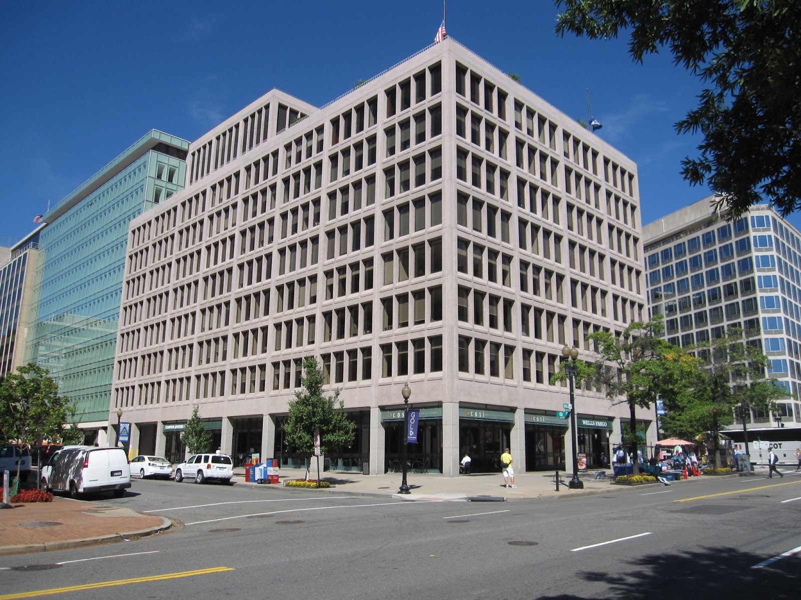 General Anson Mills And His Office Building on Pennsylvania Avenue