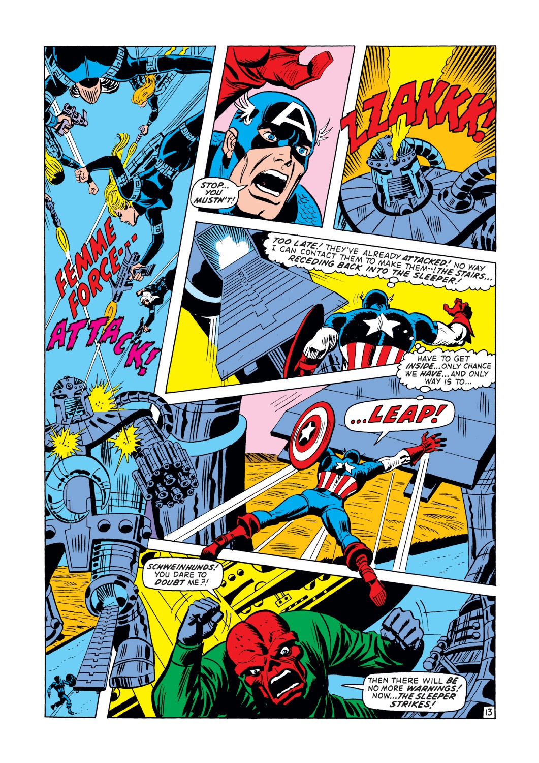 Read online Captain America (1968) comic -  Issue #148 - 14