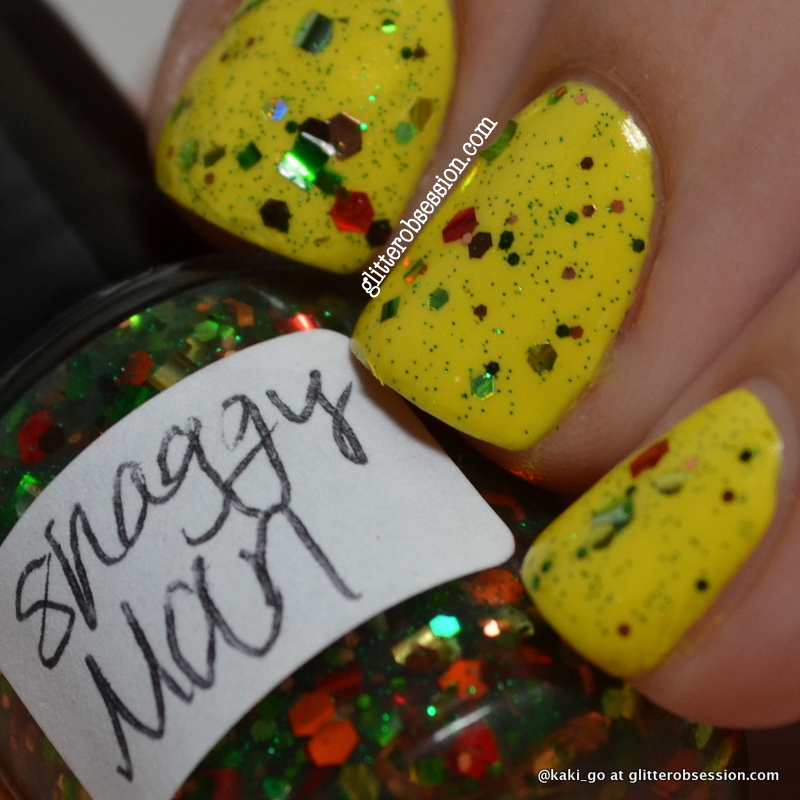 glitter obsession A Rhyming Dictionary Polishes Swatches & Review