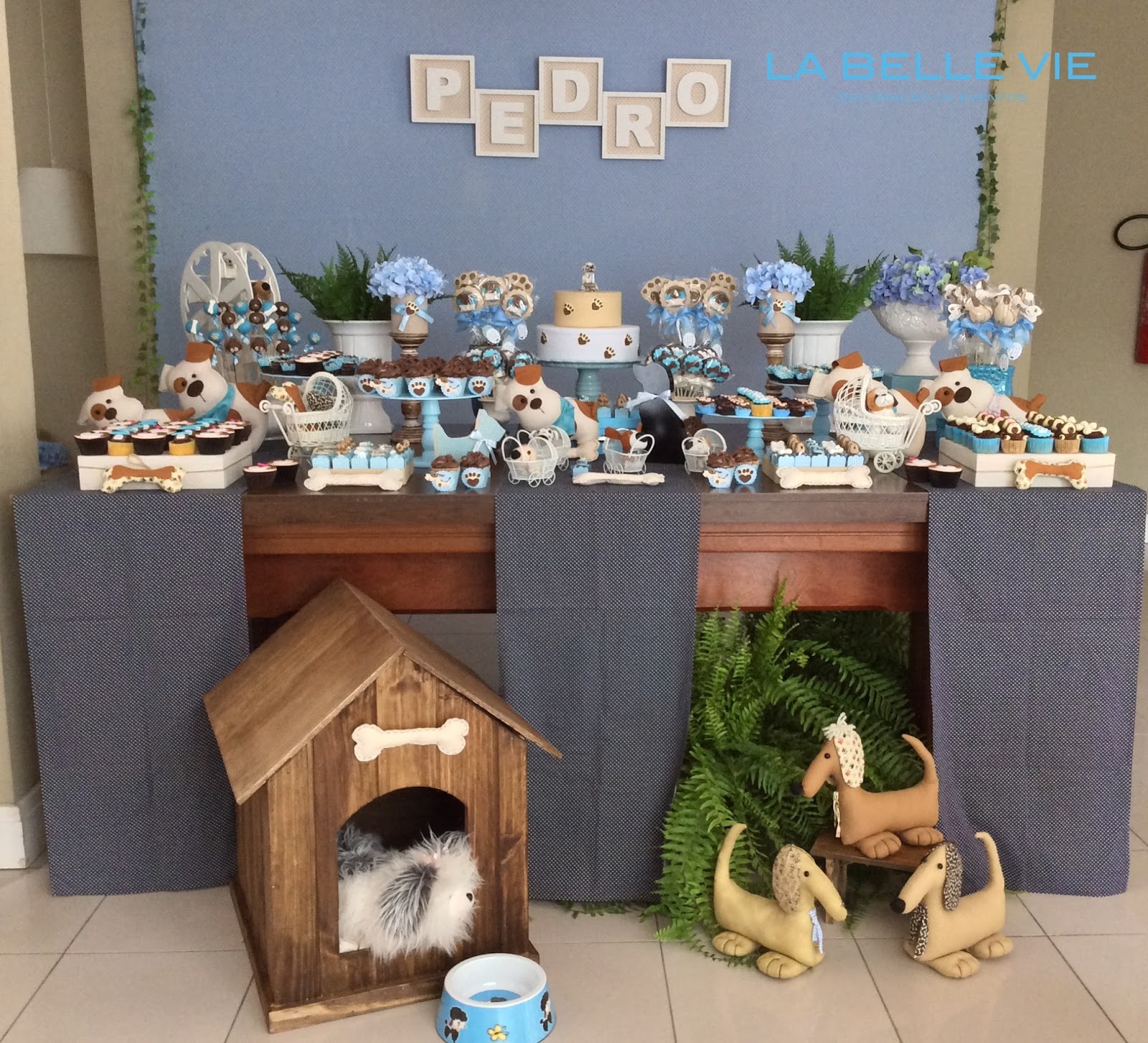 La Belle Vie Eventos: Chá de bebê - Cachorrinho