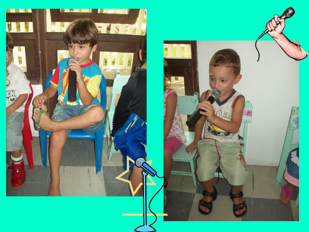 Escola de Educação Infantil Bosque Encantado: KARAOKÊ