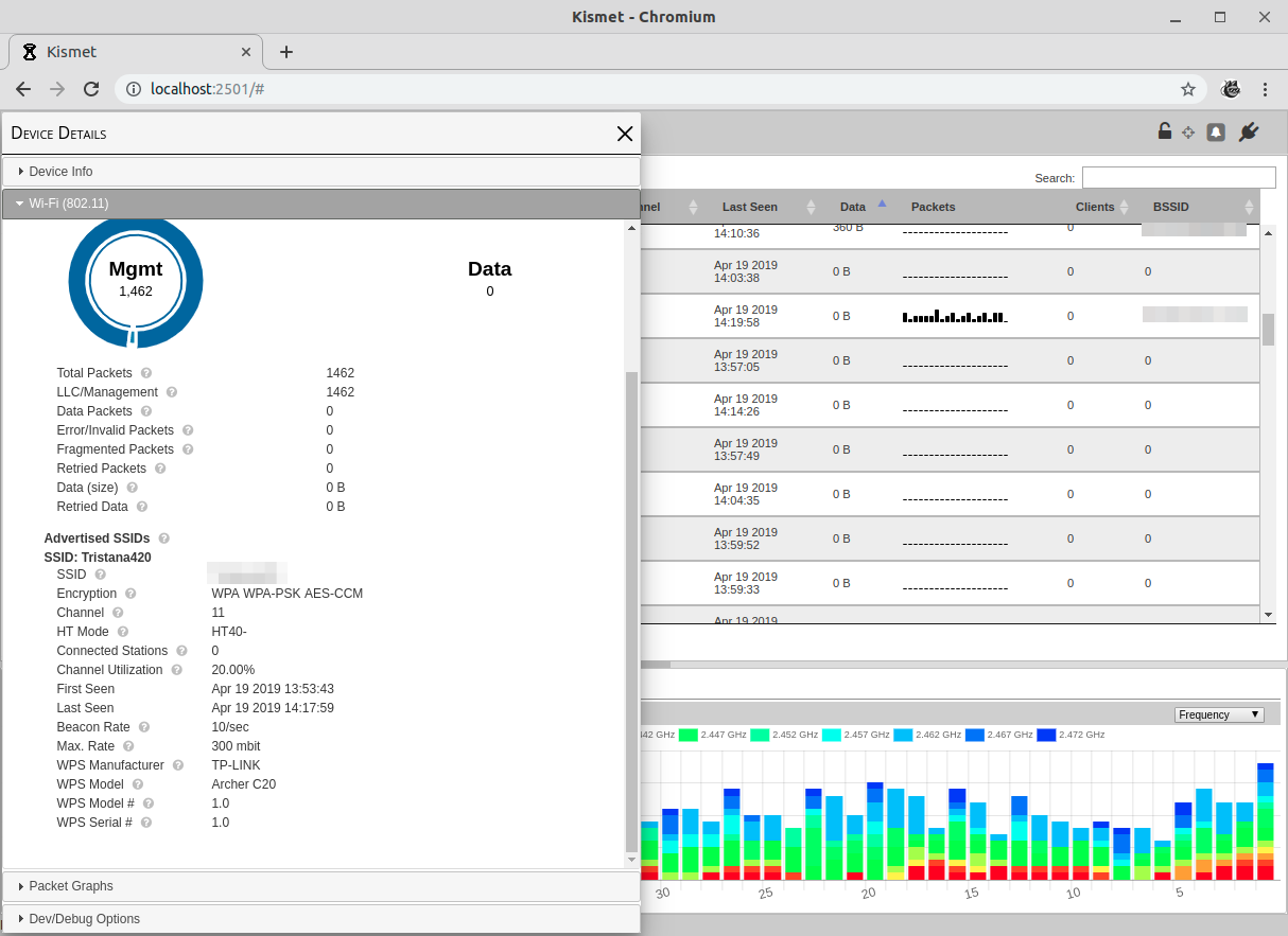 Wireless Sniffer Kismet 201904R1 Adds New  UI, Support For Non