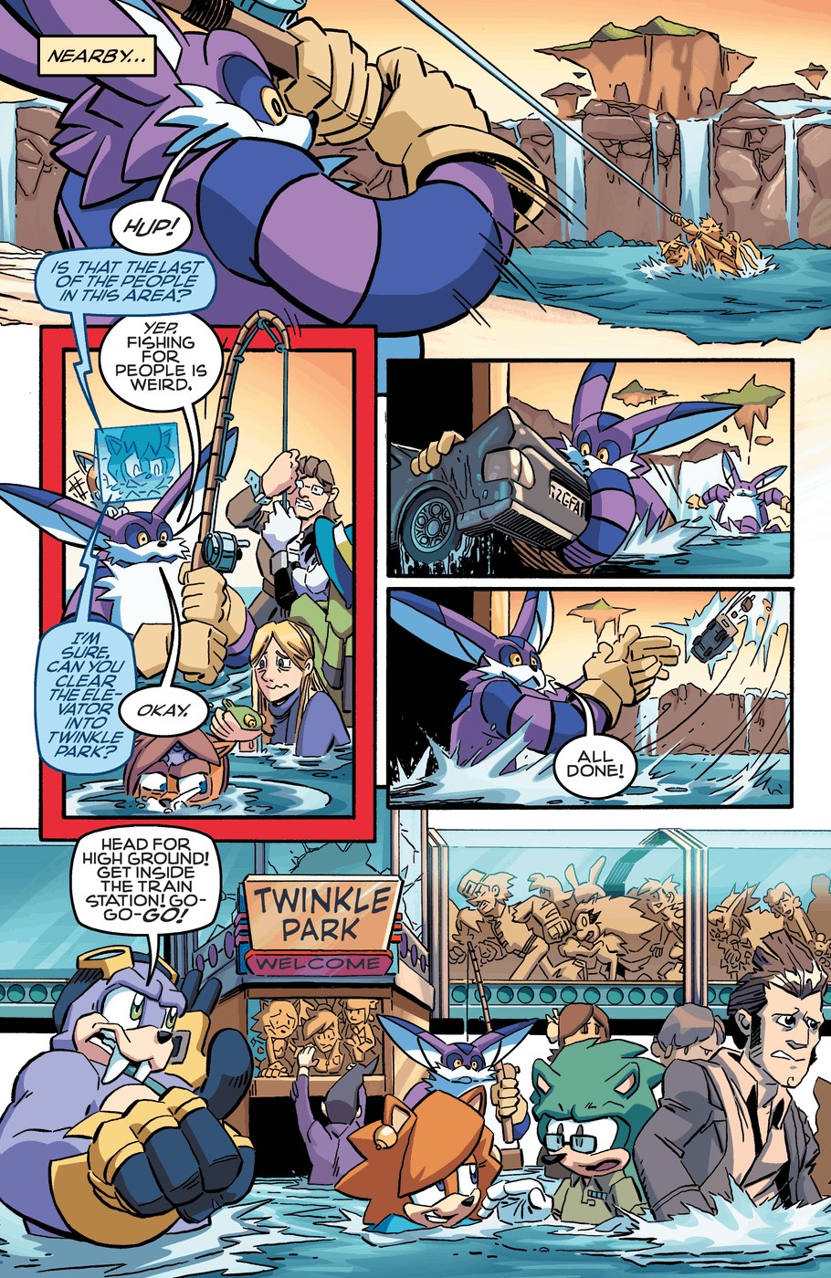 Read online Sonic The Hedgehog comic -  Issue #257 - 9